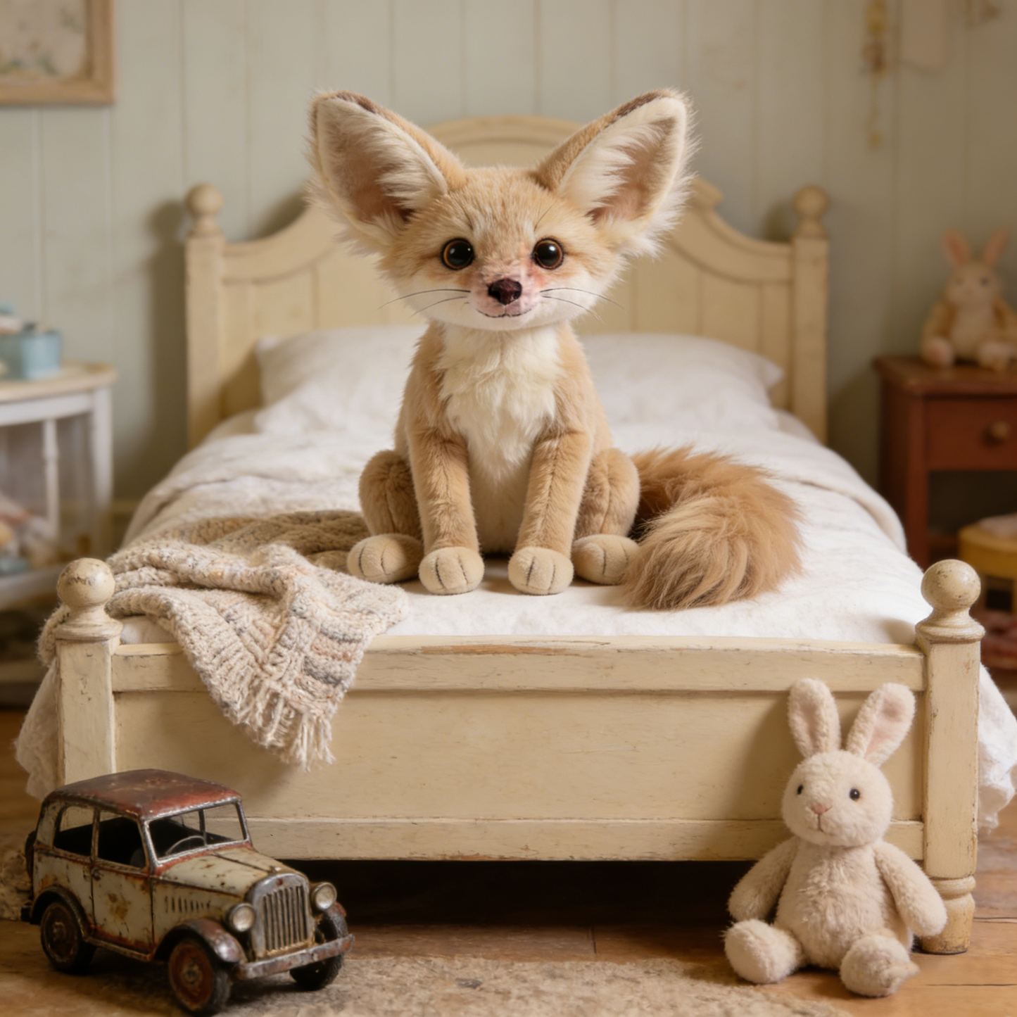 Cute Big-Eared Fennec Fox Plush Toy
